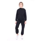Toontoy Kız Çocuk Nakışlı Hırka Siyah 12-13 YAŞ