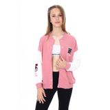 Toontoy Kız Çocuk Nakışlı Kolej Hırka Gül Kurusu 12-13 YAŞ