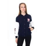 Toontoy Kız Çocuk Nakışlı Kolej Hırka Lacivert 13-14 YAŞ