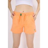 Toontoy Kız Çocuk Nakışlı Şort Oranj 10-11 YAŞ