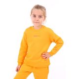 Toontoy Kız Çocuk Nakışlı Sweatshirt - 5 Yaş - Oranj