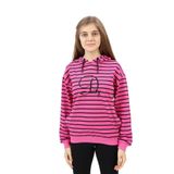 Toontoy Kız Çocuk Nakışlı Sweatshirt Fuşya 12-13 YAŞ