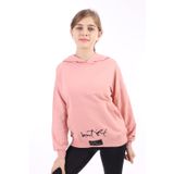 Toontoy Kız Çocuk Nakışlı Sweatshirt Koyu Pudra 12-13 YAŞ