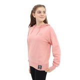 Toontoy Kız Çocuk Nakışlı Sweatshirt Koyu Pudra 6-7 YAŞ