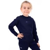 Toontoy Kız Çocuk Nakışlı Sweatshirt Lacivert 2 YAŞ