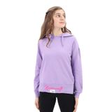 Toontoy Kız Çocuk Nakışlı Sweatshirt Lila 6-7 YAŞ
