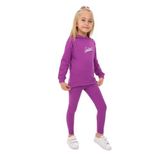 TOONTOY Kız Çocuk Nakışlı Taytlı Takım, 2 YAŞ, 23135, Mor, kız-çocuk