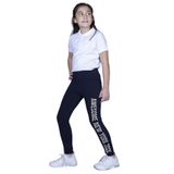Toontoy Kız Çocuk New York Baskılı Tayt Lacivert 6 YAŞ