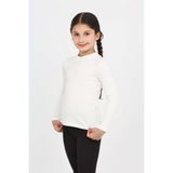 TOONTOY Kız Çocuk Okul Balıkçı Yaka Tişört 14 Yaş, 14 Yaş, 24798, Ekru, Kız Çocuklar