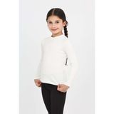 Toontoy Kız Çocuk Okul Balıkçı Yaka Tişört Ekru 12 YAŞ