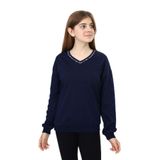 Toontoy Kız Çocuk Okul Baskılı Sweatshirt Lacivert 8-9 YAŞ