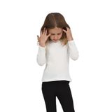 TOONTOY Kız Çocuk Okul Omuz Çıtçıtlı Tişört 1 Yaş, 1 Yaş, 24799, Ekru, Kız bebek