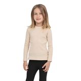 TOONTOY Kız Çocuk Okul Omuz Çıtçıtlı Tişört 2 Yaş, 2 YAŞ, 24799, Bej, Kız Çocuklar