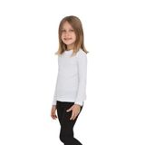 TOONTOY Kız Çocuk Okul Omuz Çıtçıtlı Tişört 2 Yaş, 2 YAŞ, 24799, Beyaz, Kız Çocuklar
