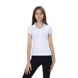 Toontoy Kız Çocuk Okul Polo Yaka Fitilli Tişört Beyaz 8 YAŞ