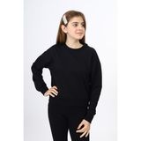 Toontoy Kız Çocuk Okul Sweatshirt - 6 - 7 Yaş - Acı Kahve