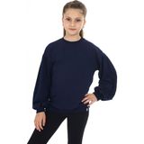 Toontoy Kız Çocuk Okul Sweatshirt Lacivert 10-11 YAŞ