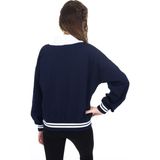 Toontoy Kız Çocuk Okul Sweatshirt Lacivert 8-9 YAŞ