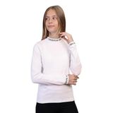 TOONTOY Kız Çocuk Okul Tişört 6-7 Yaş, 6-7 Yaş, 22672, Ekru, Kız çocuk