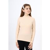 Toontoy Kız Çocuk Okul Tişört Bej 8-9 YAŞ