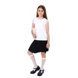 Toontoy Kız Çocuk Okul Tişört Beyaz 12 YAŞ