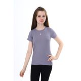 Toontoy Kız Çocuk Okul Tişört Gri 13-14 YAŞ