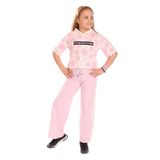 TOONTOY Kız Çocuk Ön Yazı Baskılı Batikli Eşofman Takım Açık Pembe, 13-14 Yaş, 22305, Açık Pembe, kız-çocuk