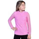 Toontoy Kız Çocuk Önü Dantelli Okul Tişört 16676 Pembe 8-9 YAŞ