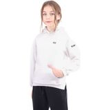 Toontoy Kız Çocuk Oversize Kapüşonlu Cepli Nakış Baskılı Yırtmaçlı Sweatshirt - 3 Iplik Şardonlu - Ekru - 8 - 9 Yaş