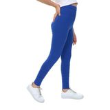 Toontoy Kız Çocuk Paçası Dikişli Tayt Lacivert 8-9 YAŞ