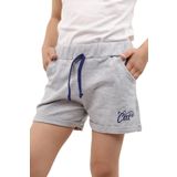 Toontoy Kız Çocuk Pamuklu Şort Gri Melanj 6-7 YAŞ