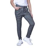 TOONTOY Kız Çocuk Pantolon Görünümlü Eşofman Altı 5-6 Yaş, 5-6 Yaş, 8795-, Füme, Kız çocuk