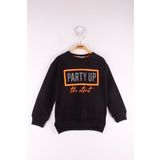 Toontoy Kız Çocuk Party Up Baskılı Sweatshirt