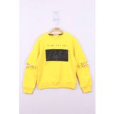 Toontoy Kız Çocuk Perfect Taş Işlemeli Sweatshirt - 8 Yaş - Sarı