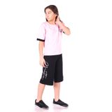 Toontoy Kız Çocuk Pretty Baskılı + Nakışlı Kaprili Takım Pembe 4-5 YAŞ
