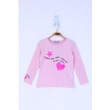 Toontoy Kız Çocuk Pul İşlemeli Sweatshirt