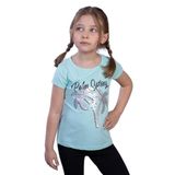 TOONTOY Kız Çocuk Pullu Palmiye Nakışlı Tişört Mint Yeşili 3 Yaş, 3 Yaş, 10820-1, Mint Yeşili, Kız Çocuklar