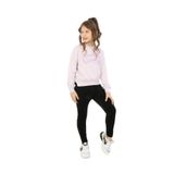 Toontoy Kız Çocuk Remember Baskılı Sweatshirt - 8 - 9 Yaş - Açık Lila