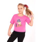 Toontoy Kız Çocuk Roses Yazı Baskılı Tişört