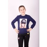 Toontoy Kız Çocuk Şapkası 3d Baskılı Sweatshirt
