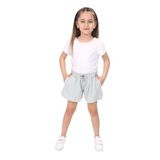 TOONTOY Kız Çocuk Şort 7 Yaş, 7 Yaş, 22380, Yeşil, Kız çocuk