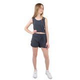 Toontoy Kız Çocuk Şortlu Takım Füme 6-7 YAŞ