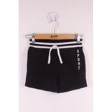 Toontoy Kız Çocuk Sport Nakışlı Cepli Şort Siyah 4-5 YAŞ