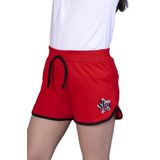 Toontoy Kız Çocuk Star Girl Nakışlı Şort Kırmızı 10-11 YAŞ