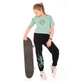Toontoy Kız Çocuk Style Baskılı Eşofman Takım