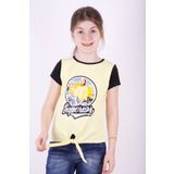 Toontoy Kız Çocuk Superior Baskılı Tişört