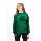 Toontoy Kız Çocuk Sweatshirt Çimen Yeşili 6-7 YAŞ