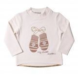 Toontoy Kız Çocuk Sweatshirt Eldiven Nakışlı