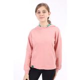 Toontoy Kız Çocuk Sweatshirt Koyu Pudra 13-14 YAŞ