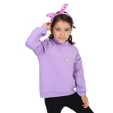 Toontoy Kız Çocuk Sweatshirt Lila 4 YAŞ